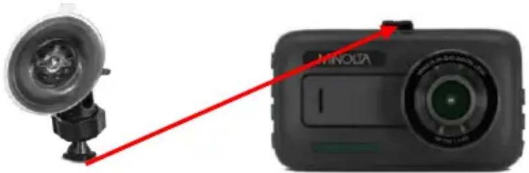 MINOLTA MNCD2K10 - Windshield Mount - 1