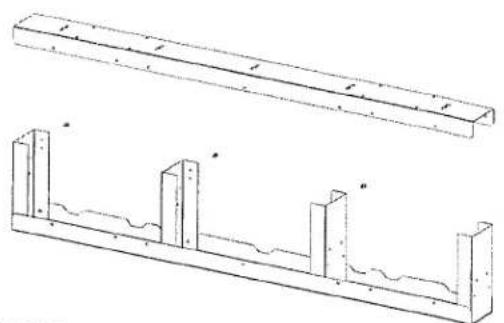 JOTUL GZ 650 DV - Header Stand-off Assembly - 4