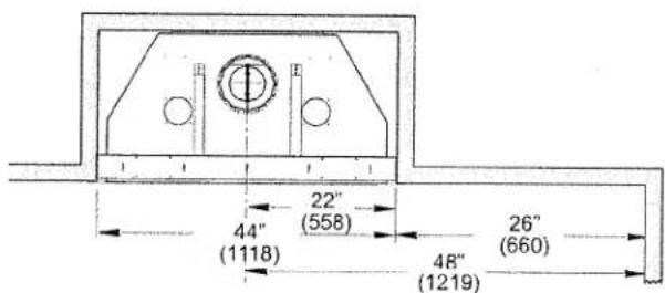 44" (1118) 22" (558) 48" (1219) 26" (660)