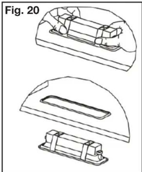 HOOVER HV-C60RS - Replacing a light bulb - 2