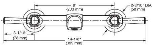 8" (203 mm) 2-3/16" DIA. (58 mm) 3-1/16" (78 mm) 14-1/8" (359 mm)