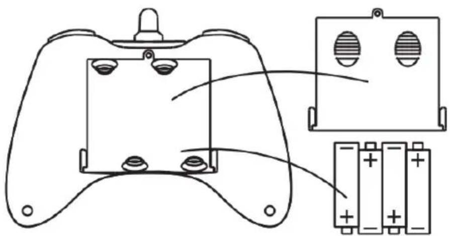 Kogan Viper-X 3 - Controller battery installation - 1