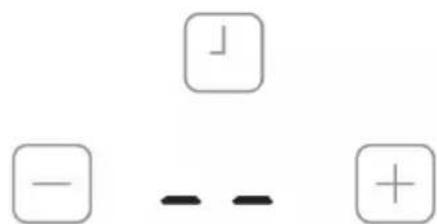 Kogan KAMCTIND90A - Setting the timer to turn one cooking zone off: - 6