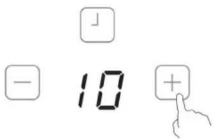Kogan KAMCTIND90A - Using the timer without selecting a cooking zone: - 1