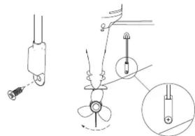 SIMRAD Pod Transducers - Shoot-thru-hull installation - 2