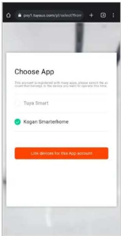 Kogan KAIRPRFR4SA - Adding "SmarterHome" to the Alexa app - 6