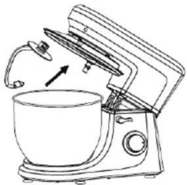 COSTWAY EP24647 - Using the Mixing Bowl - 4