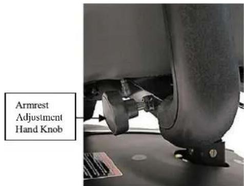 Armrest Adjustment Hand Knob