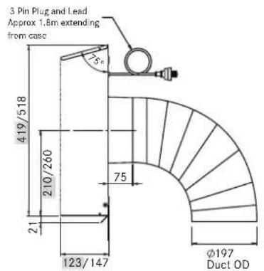 FALMEC F5RM90B2-ER1140 - EXTERNAL ROOF SOLUTION - 1