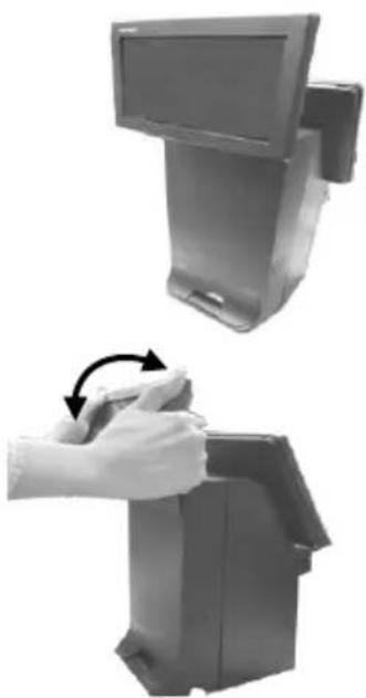 Posiflex PD-6607U - Mounting PD-6507 Series onto HS series Terminal - 16