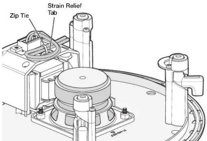 Zip Tie Strain Relief Tab