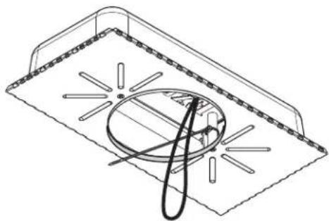 Extron CS 123T - Using speaker wires without a conduit: - 2