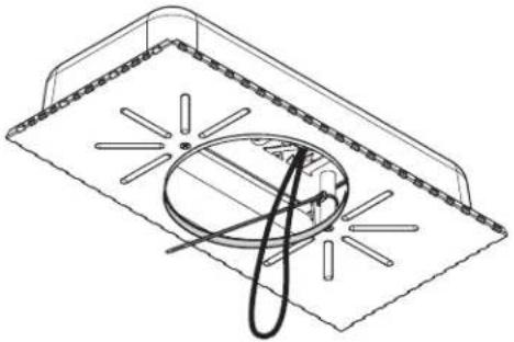 Extron CS 123T - Using speaker wires without a conduit: - 2