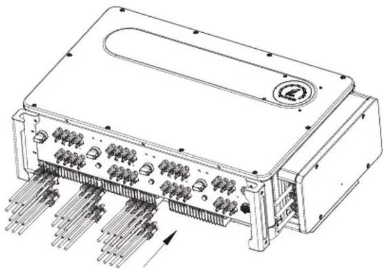 Growatt MAX 185-253KTL3-X HV - Connection On DC Side - 3