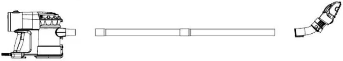 HYUNDAI HHN-SF60BL - VACUUM CLEANER ASSEMBLY - 1