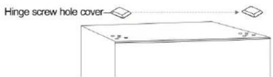 CHiQ CTM348NW2 - There is no spare parts required for door reversal job. - 12