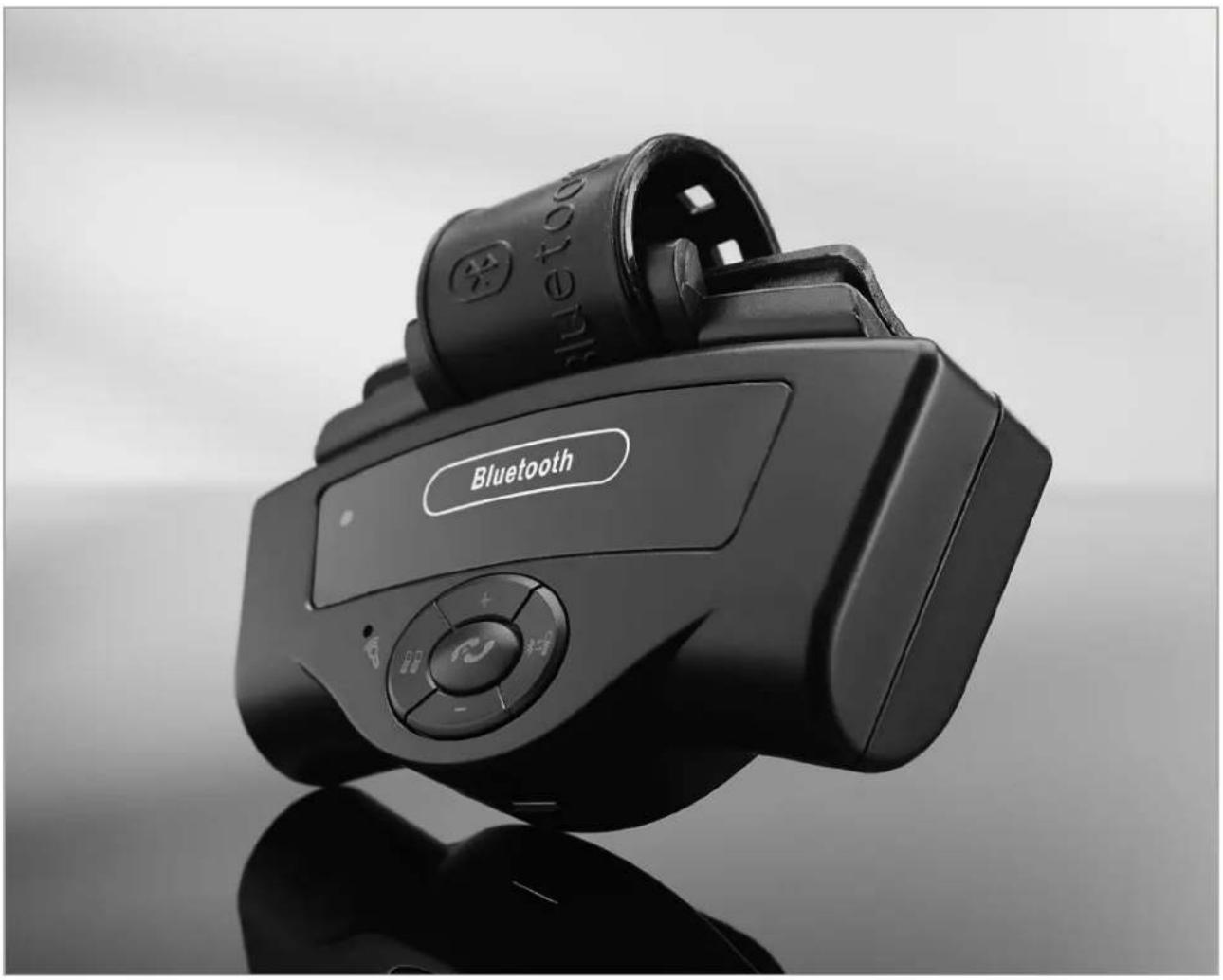 Sharper Image Steering Wheel Bluetooth Speakerphone - STEERING WHEEL BLUETOOTH SPEAKERPHONE - 1