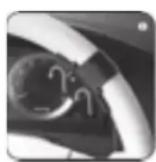 Sharper Image Steering Wheel Bluetooth Speakerphone - Charging - 1