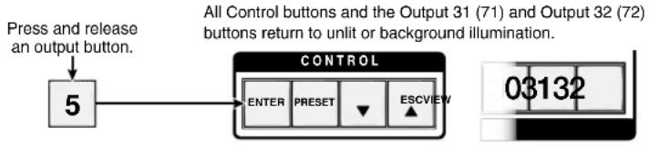 Extron FOX Matrix 3200 - Exit the Serial Port Selection and Configuration mode: Press and release an output button. - 1