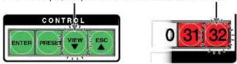 CONTROL ENTER PRESET VIEW ESC 0 31 32