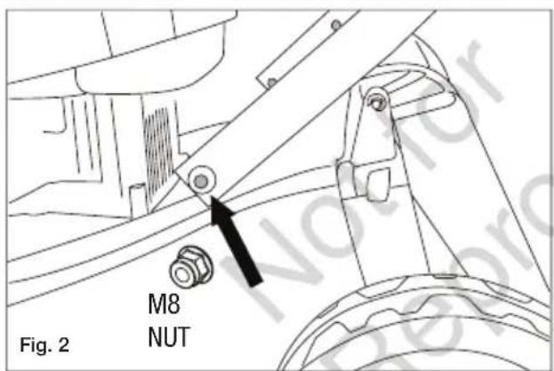 Victa 2692035 - Handle assembly parts (16Inch Lawn Mower Models) - 2