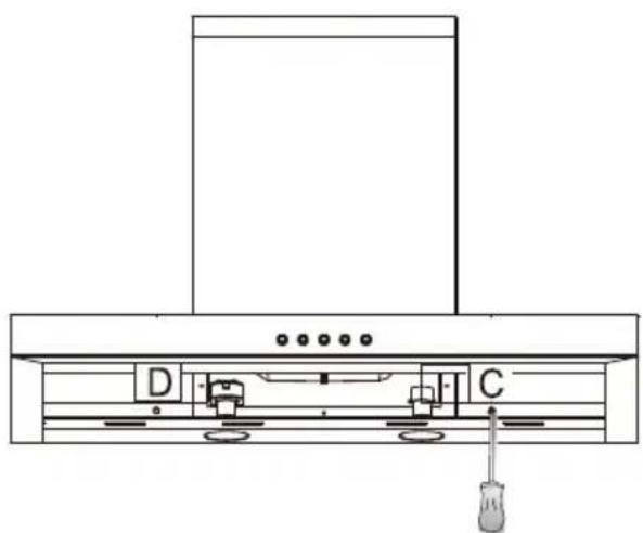 Summit SEH4624SSADA - D) MOUNTING THE PRODUCT ONTO WALL - 3