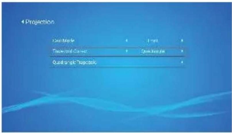 Yaber Pro U8 - 5.3.2.Trapezoid Correct: Quadrangle, Vertical - 1