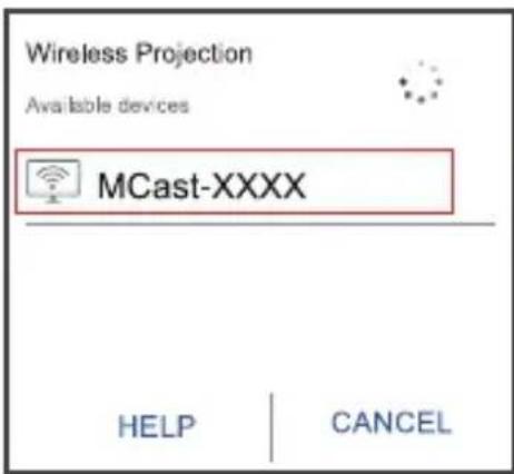 Yaber Pro U8 - 3.2.Miracast (for Android Devices) - 3