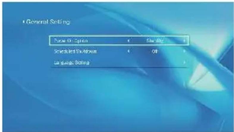 Yaber Pro U8 - General Setting - 1