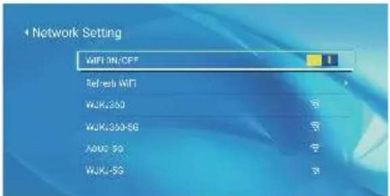 Yaber Pro U8 - Network Setting - 1