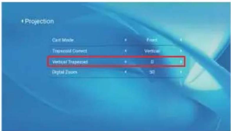 Yaber Pro U8 - 2) Vertical Trapezoid: -50\~50 - 1