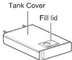 Tank Cover Fill lid