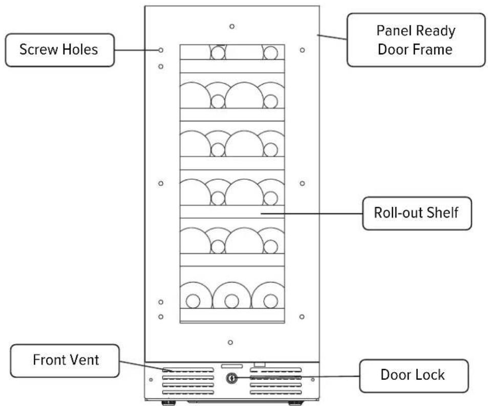 Landmark L3015UI1WPR-LH - PARTS IDENTIFICATION - 1