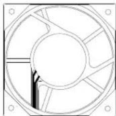 Avallon AWC243TSZRH - Internal Fan: - 1