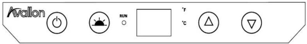 Avallon AFR242SSODRH - Using the Temperature Control Panel - 1