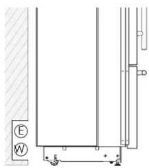 Fhiaba KS7490FW3 - ELECTRICAL AND WATER SUPPLY BEHIND THE UNIT - 2