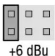QSC RAVE 80s - Output Levels (RAVE 160s-24 and 188s-24 only) - 4