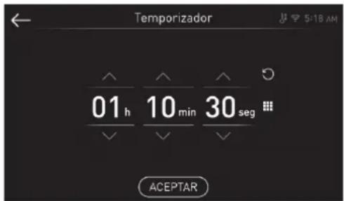 SIGNATURE SKSDR360GS - Ajuste del temporizador - 1