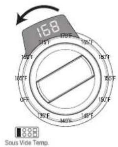 SIGNATURE SKSDR360GS - Por ejemplo, para ajustar la temperatura a 168 °F - 2