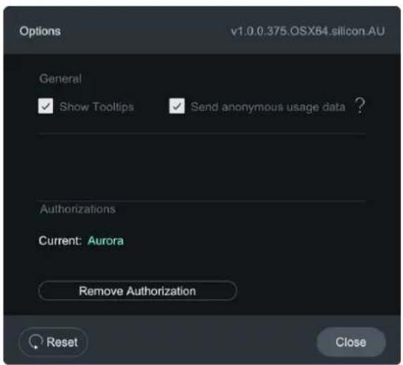 NATIVE INSTRUMENTS Aurora - Options - 2