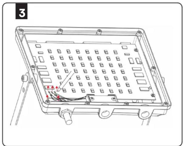 V-TAC VT-44100CCT - LED REPLACEMENT INSTRUCTIONS - 5