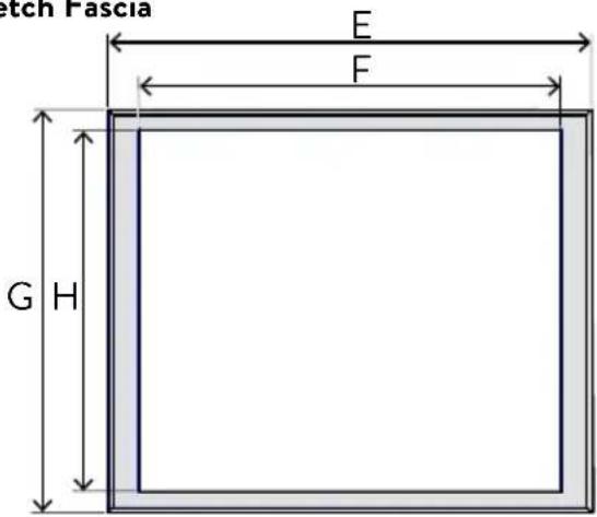 Etch Fascia E F G H