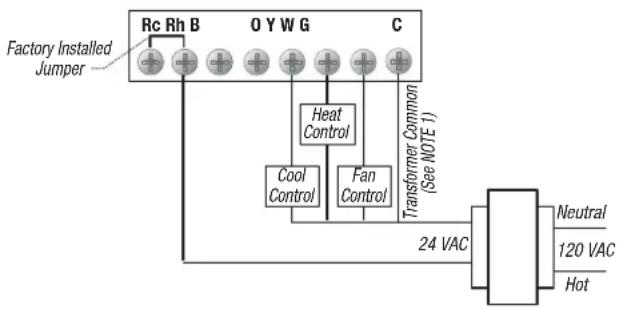 Braeburn 2000NC - Wiring Diagrams - 1