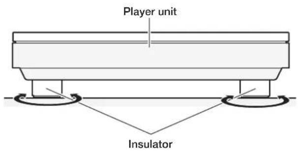 Player unit Insulator