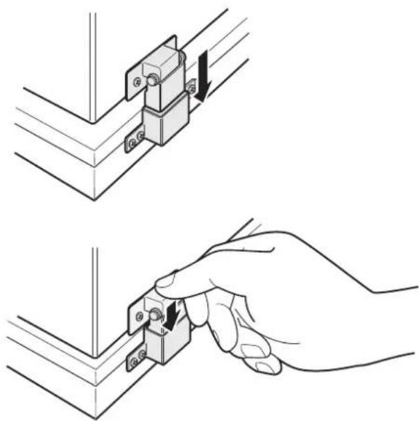 LUXMAN PD-171AL - Dust cover mounting - 1