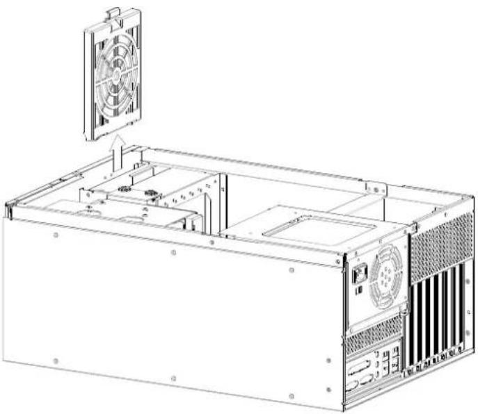 Advantech IPC-7130-50B - Cleaning the Filter/ 清洗过滤器 / 清洗濾網 - 1