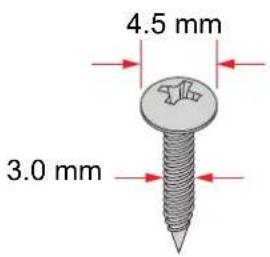 4.5 mm 3.0 mm