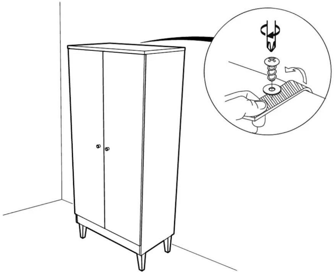 Venicci Forenzo Wardrobe - MAIN COMPONENTS - 78
