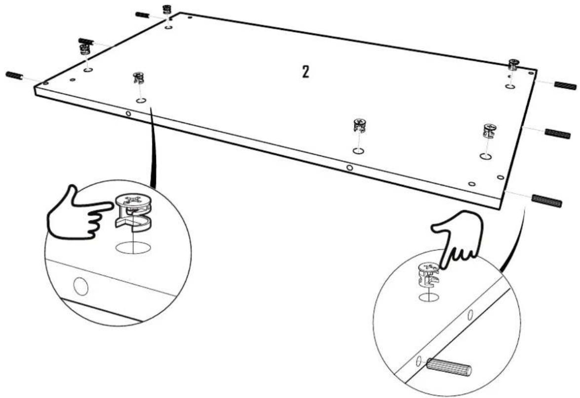 Venicci Forenzo Wardrobe - MAIN COMPONENTS - 29