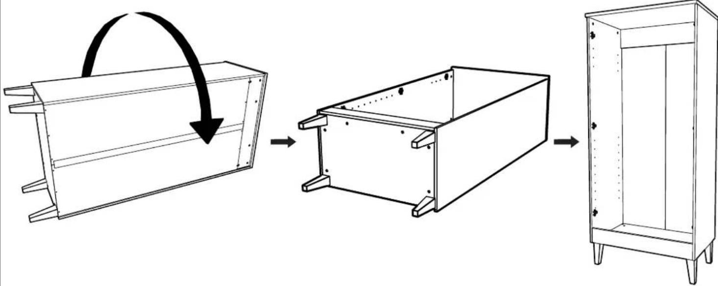 Venicci Forenzo Wardrobe - MAIN COMPONENTS - 59